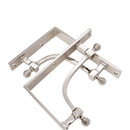 Spira Brass - Beehive Medium Shelf Bracket Polished Nickel (Sold in Pairs) - SB6189PN - Choice Handles