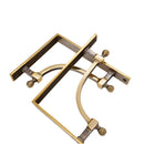 Spira Brass - Beehive Large Shelf Bracket Aged Brass (Sold in Pairs) - SB6190AB - Choice Handles
