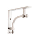 Spira Brass - Beehive Large Shelf Bracket Polished Nickel (Sold in Pairs) - SB6190PN - Choice Handles