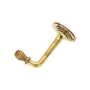 Spira Brass - Beehive Small Coat Hook Aged Brass - SB6191AB - Choice Handles