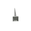Spira Brass - Square Head Iron Nail 3/4" x 3" - Beeswax - SB6203SBX - Choice Handles