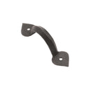 Spira Brass - Iron Door Handle Arrow End 4" - 100mm   - Beeswax - SB6304BX - Choice Handles