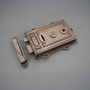 Spira Brass - Davenport Rim Lock - Aged Bronze - SB7101ABZ - Choice Handles
