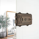 Spira Brass - Davenport Rim Lock - Aged Bronze - SB7101ABZ - Choice Handles