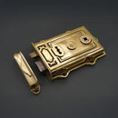 Spira Brass - Davenport Rim Lock - Aged Brass - SB7101AB - Choice Handles