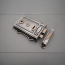 Spira Brass - Iron Davenport Rim Lock Pewter/Antique - SB7101PEW/ANT - Choice Handles