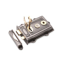 Spira Brass - Davenport Rim Lock - Pewter - SB7101PEW - Choice Handles
