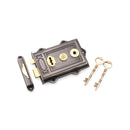 Spira Brass - Davenport Rim Lock - Pewter - SB7101PEW - Choice Handles
