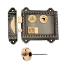Spira Brass - Regency Rim Latch  - Pewter - SB7103PEW - Choice Handles