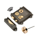 Spira Brass - Regency Rim Latch  - Pewter - SB7103PEW - Choice Handles