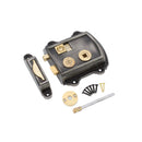 Spira Brass - Victorian Rim Latch  - Pewter - SB7104PEW - Choice Handles