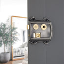 Spira Brass - Victorian Rim Latch  - Pewter - SB7104PEW - Choice Handles