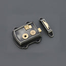 Spira Brass - Victorian Rim Latch  - Pewter - SB7104PEW - Choice Handles