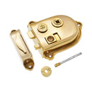 Spira Brass - Cromwell Rim Latch  - Polished Brass - SB7105PBUL - Choice Handles
