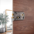 Spira Brass - Gothic Rim Latch 105mm  - Pewter - SB7106PEW - Choice Handles