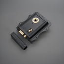 Spira Brass - Iron Rim Lock Olde - Black/Antique - SB7111BLK/ANT - Choice Handles