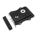 Spira Brass - Iron Rim Lock Olde - Black/Chrome - SB7111BLK/PC - Choice Handles