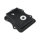 Spira Brass - Iron Rim Lock Olde - Black/Chrome - SB7111BLK/PC - Choice Handles