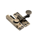 Spira Brass - Quadrant Sliding Arm Fastener  - Antique Brass - SB8102ANT - Choice Handles