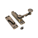 Spira Brass - Quadrant Sliding Arm Fastener  - Antique Brass - SB8102ANT - Choice Handles