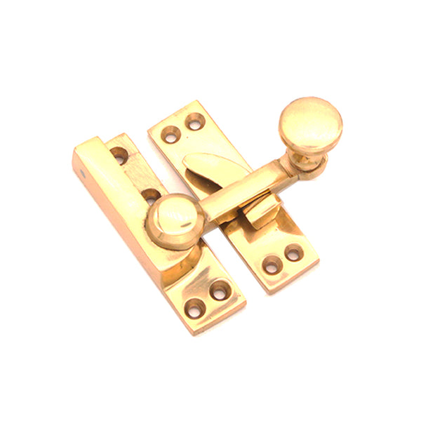 Spira Brass - Quadrant Sliding Arm Fastener  - Polished Brass - SB8102PB - Choice Handles