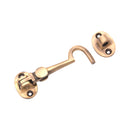 Spira Brass - Silent Cabin Hook 3" - 75mm  - Antique Brass - SB8111ANT - Choice Handles