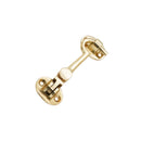 Spira Brass - Silent Cabin Hook 3" - 75mm  - Polished Brass - SB8111PB - Choice Handles