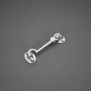 Spira Brass - Silent Cabin Hook 4" - 100mm  - Satin Chrome - SB8112SC - Choice Handles