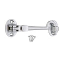 Spira Brass - Silent Cabin Hook 4" - 100mm  - Satin Chrome - SB8112SC - Choice Handles