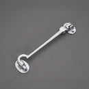 Spira Brass - Silent Cabin Hook 6" - 150mm  - Satin Chrome - SB8113SC - Choice Handles