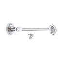 Spira Brass - Silent Cabin Hook 6" - 150mm  - Satin Chrome - SB8113SC - Choice Handles