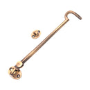 Spira Brass - Silent Cabin Hook 8" -  200mm  - Antique Brass - SB8114ANT - Choice Handles