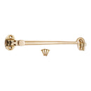 Spira Brass - Silent Cabin Hook 8" -  200mm  - Polished Brass - SB8114PB - Choice Handles