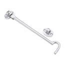 Spira Brass - Silent Cabin Hook 8" -  200mm  - Satin Chrome - SB8114SC - Choice Handles