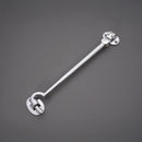 Spira Brass - Silent Cabin Hook 8" -  200mm  - Satin Chrome - SB8114SC - Choice Handles