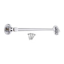 Spira Brass - Silent Cabin Hook 8" -  200mm  - Satin Chrome - SB8114SC - Choice Handles