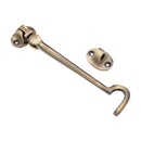 Spira Brass - Silent Cabin Hook 10" - 250mm  - Antique Brass - SB8115ANT - Choice Handles