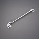 Spira Brass - Silent Cabin Hook 10" - 250mm  - Satin Chrome - SB8115SC - Choice Handles