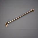 Spira Brass - Silent Cabin Hook 12" - 300mm  - Antique Brass - SB8116ANT - Choice Handles