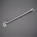 Spira Brass - Silent Cabin Hook 12" - 300mm  - Satin Chrome - SB8116SC - Choice Handles