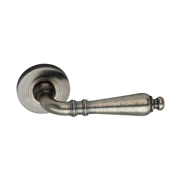 Spira Brass - Hazel Lever Door Handle  - Pewter - SB1109PEW - Choice Handles