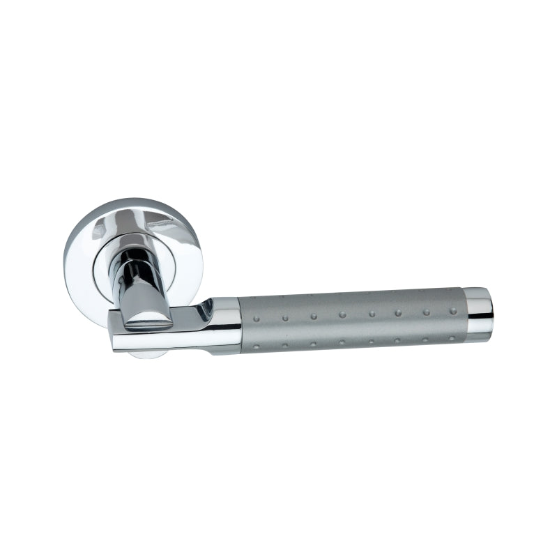 Spira Brass - Lexis Lever Door Handle  - Dual Tone - SB1202DT - Choice Handles