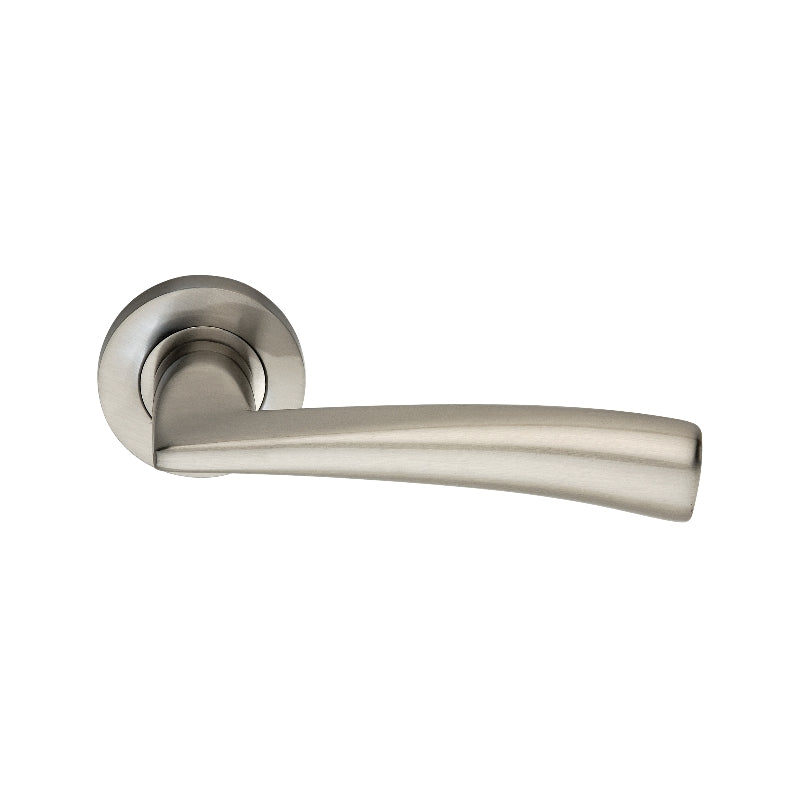 Spira Brass - Lego Lever Door Handle  - Satin Nickel - SB1302SN - Choice Handles