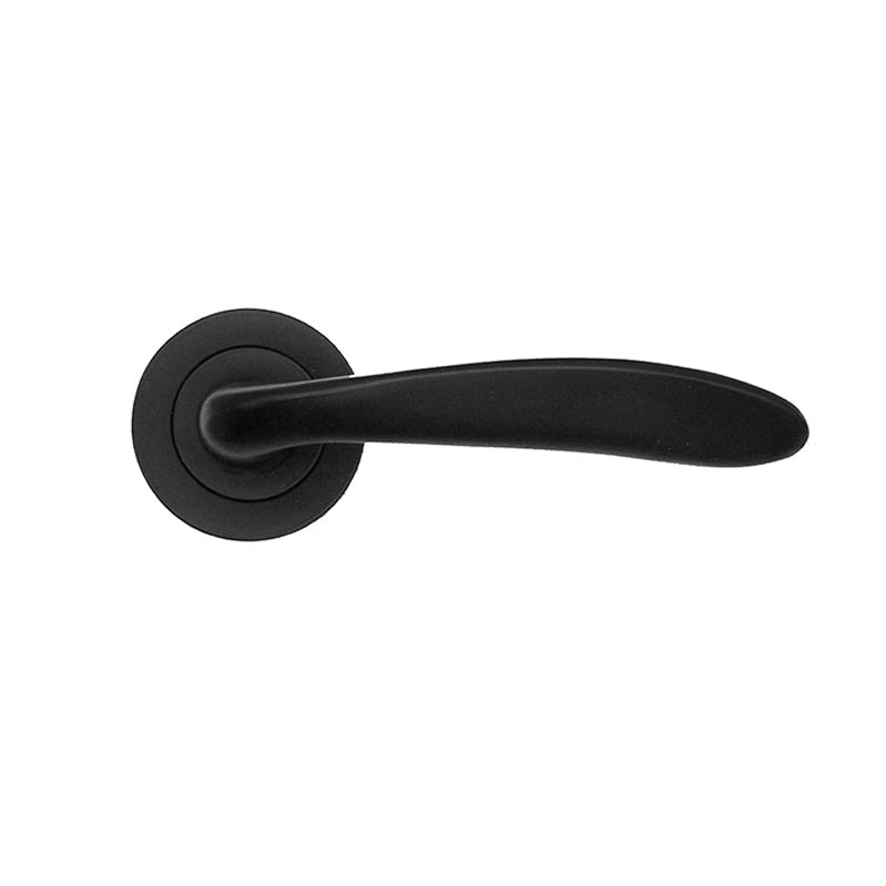 Spira Brass - Mars Lever Door Handle  - Matt Black - SB1305BLK - Choice Handles