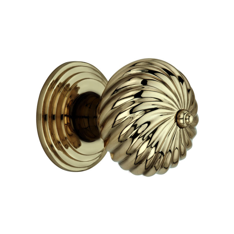 Spira Brass - Burcot Mortice Door Knob  - Aged Brass - SB2101AB - Choice Handles