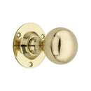 Spira Brass - Ball Door Knob  - Polished Brass - SB2102PB - Choice Handles