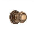 Spira Brass - Georgian Mortice Door Knob  - Antique Brass - SB2119ANT - Choice Handles