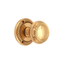 Spira Brass - Georgian Mortice Door Knob  - Polished Brass - SB2119PB - Choice Handles