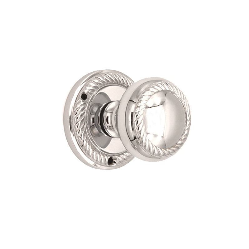 Spira Brass - Georgian Mortice Door Knob  - Polished Chrome - SB2119PC - Choice Handles