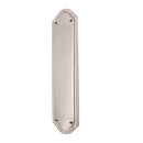 Spira Brass - Georgian Half Round  Finger Plate 295mm - Polished Chrome - SB2215PC - Choice Handles